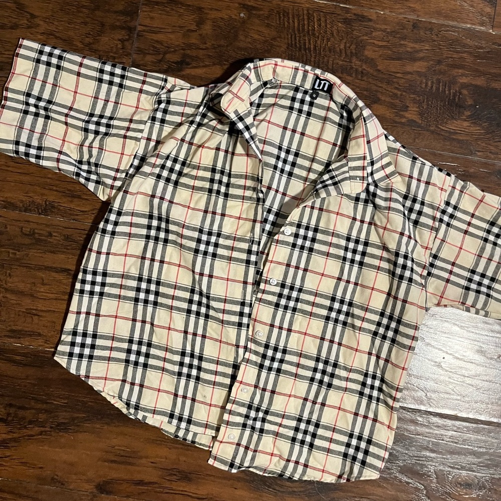 Stylish Plaid Shirt Love Too True